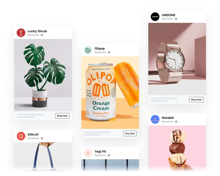 Ad creative example